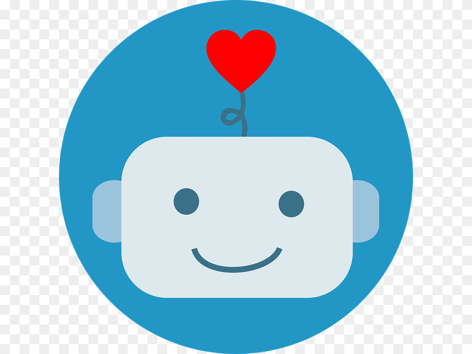 Robot Heart Artificial Futuristic Sweet Forward, Balloon Png