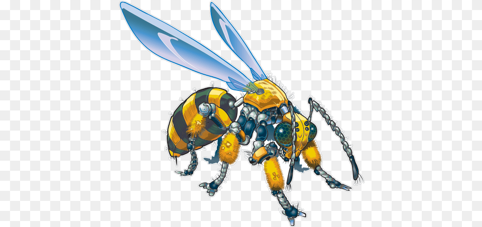 Robot Hornet, Animal, Invertebrate, Insect, Wasp Free Transparent Png