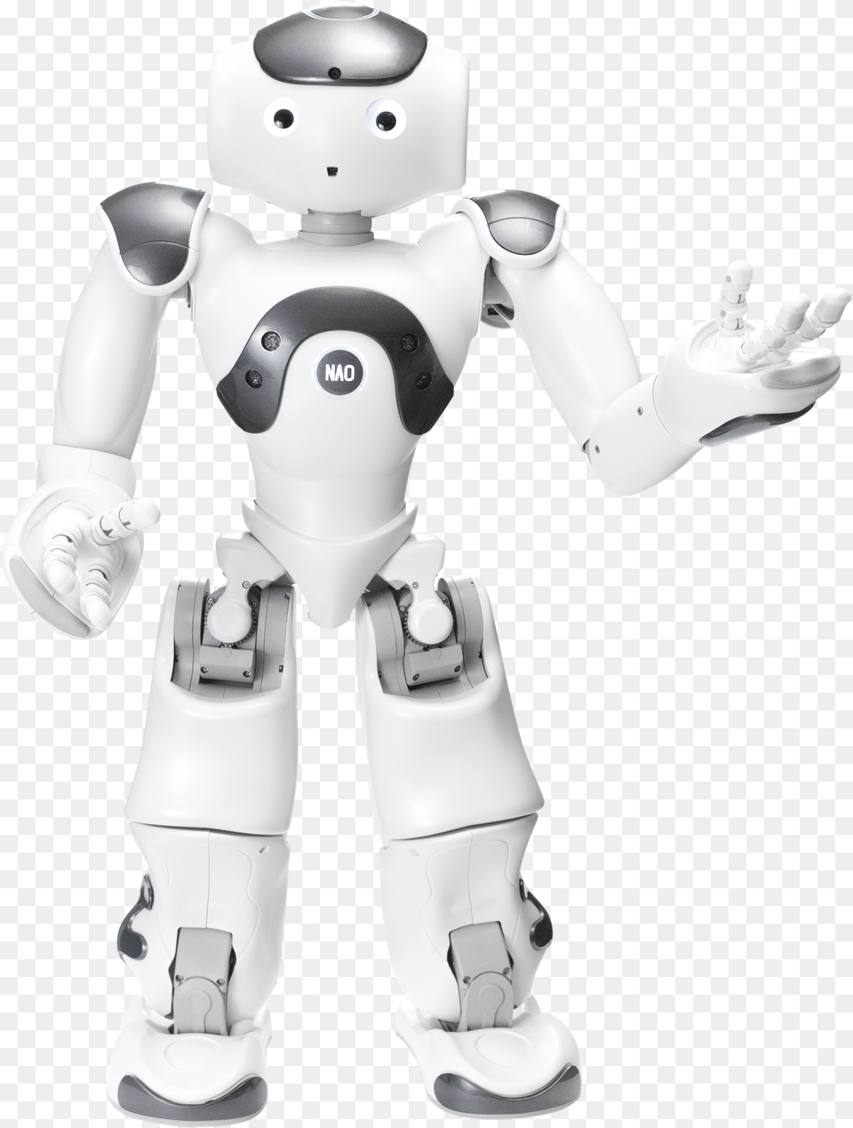 Robot Human Interaction Nao Robot Black Background Free Png Download