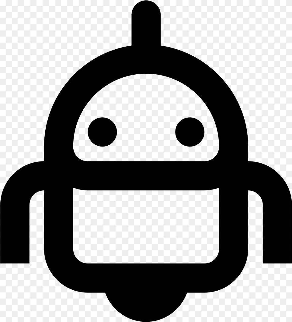 Robot Icon Production Intermediate Products Combat Robot Icon Gray Free Png Download