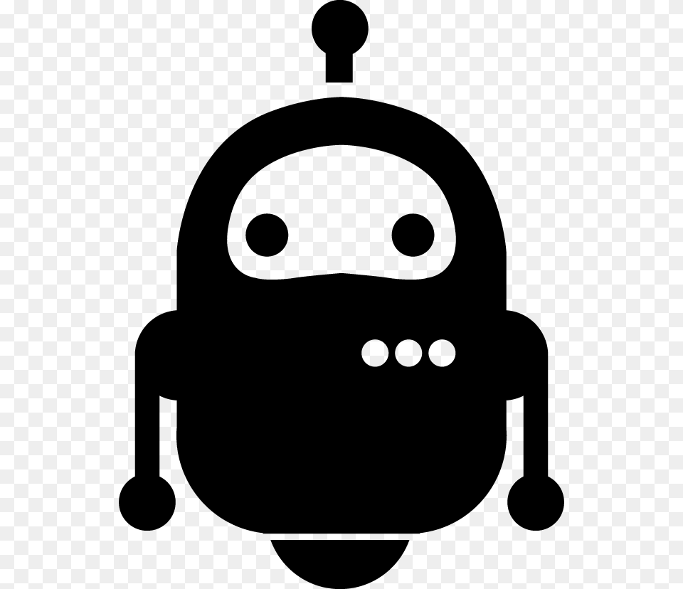 Robot Icon Robot Icon, Stencil, Ammunition, Grenade, Weapon Free Png