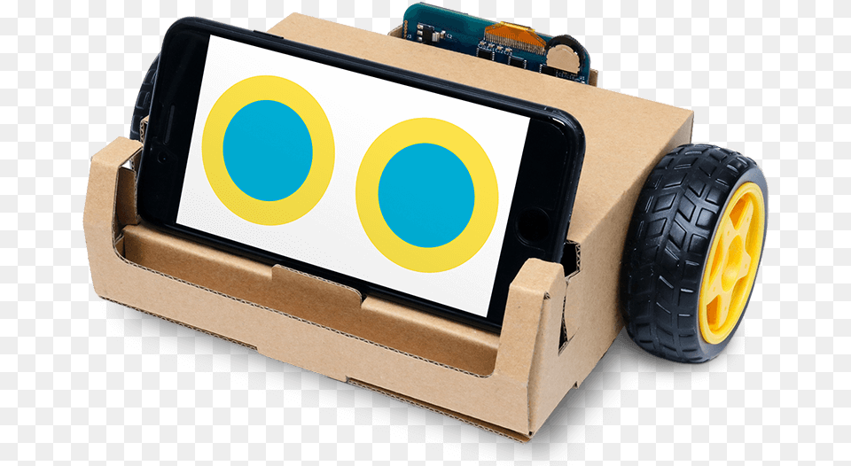Robot Kit, Machine, Wheel, Cardboard Free Png