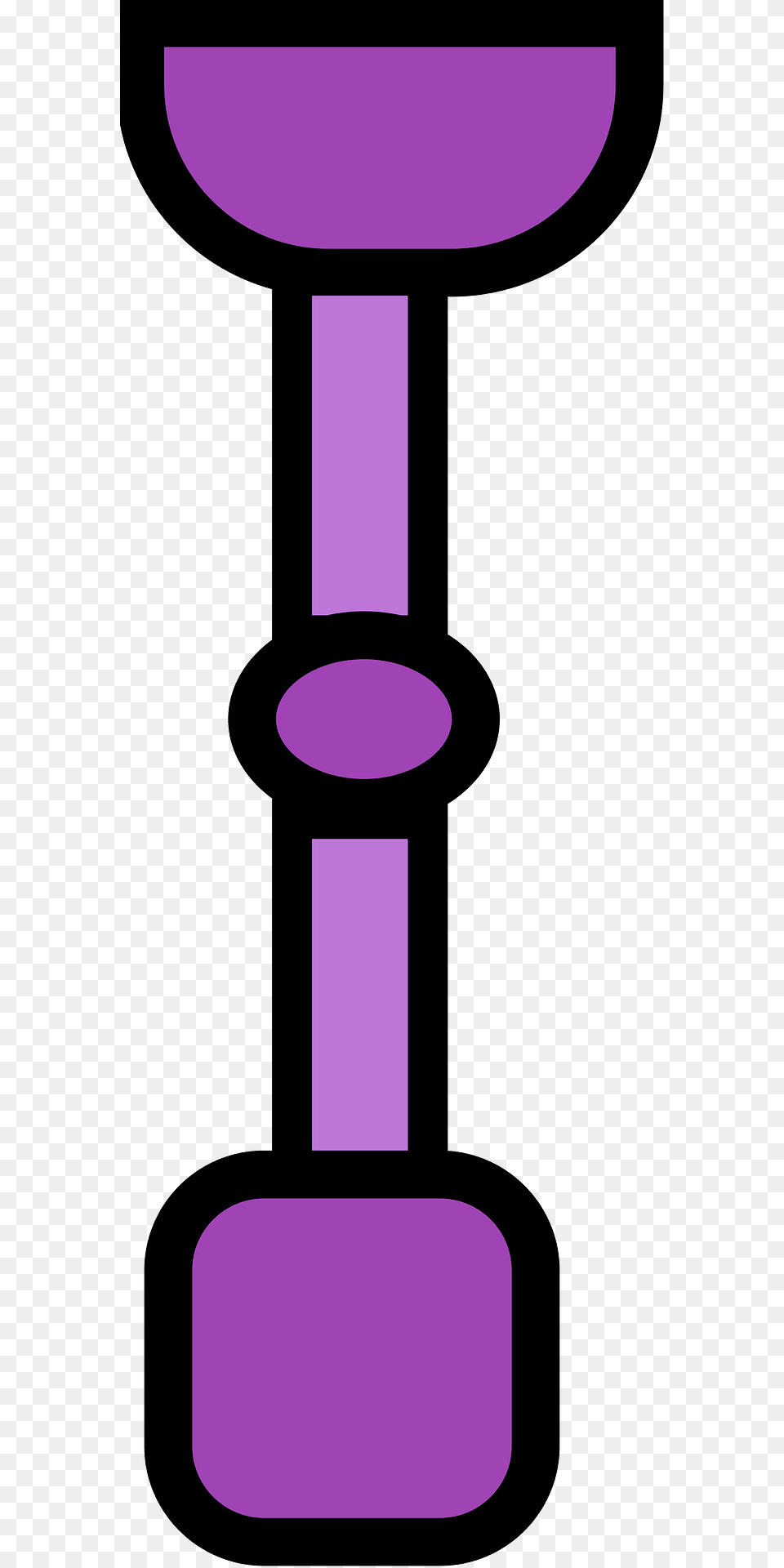 Robot Leg Clipart, Purple, Hourglass Png