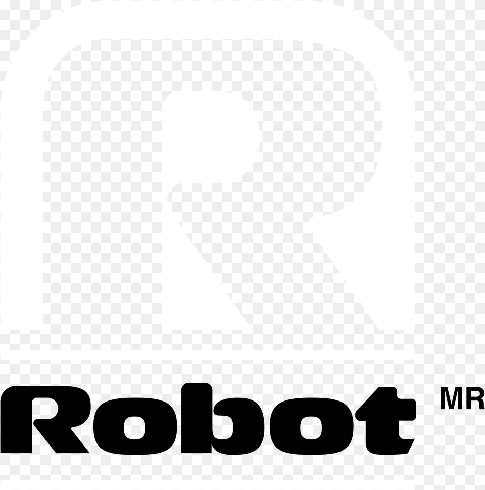 Robot Logo Black And White Robot, Text, Number, Symbol Free Png Download