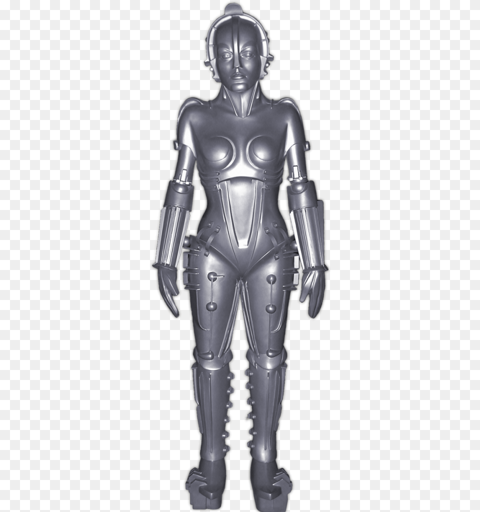 Robot Maria At Museum, Armor, Adult, Female, Person Free Png