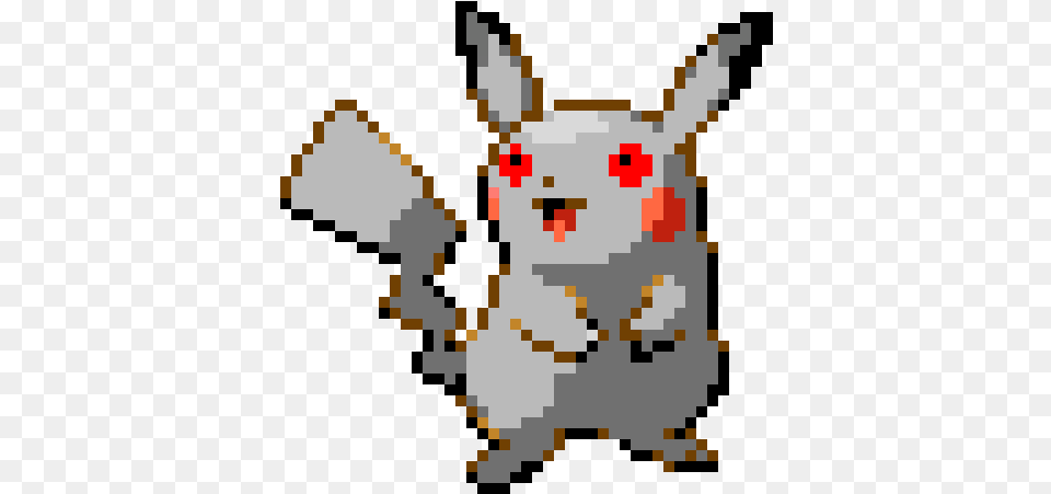 Robot Pikachu Pixel Art Pikachu Free Transparent Png