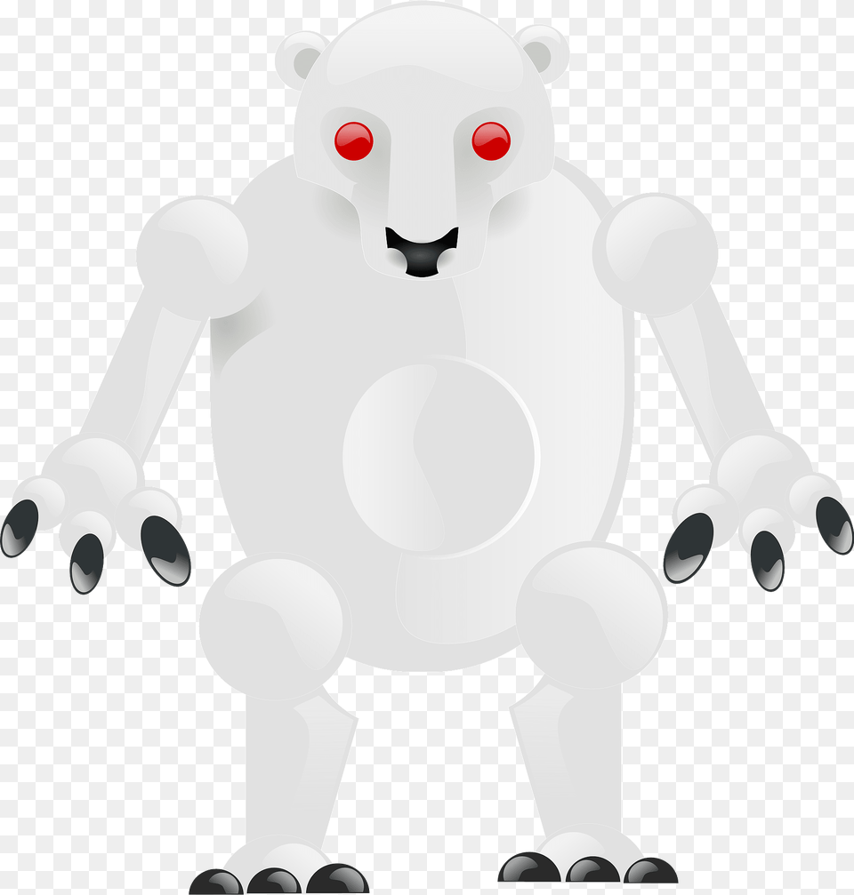 Robot Polar Bear Clipart, Electronics, Hardware, Animal, Mammal Free Transparent Png