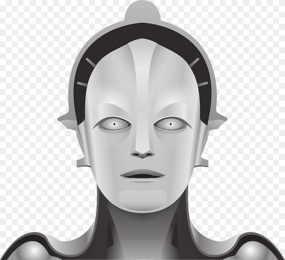 Robot Portrait, Head, Face, Photography, Person Free Transparent Png