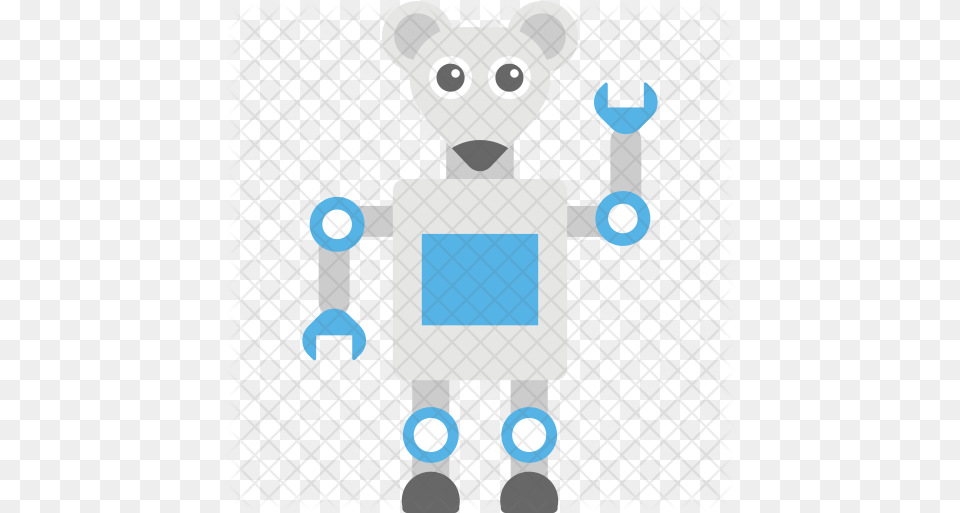 Robot Rat Icon Cartoon, Animal, Bear, Mammal, Wildlife Png
