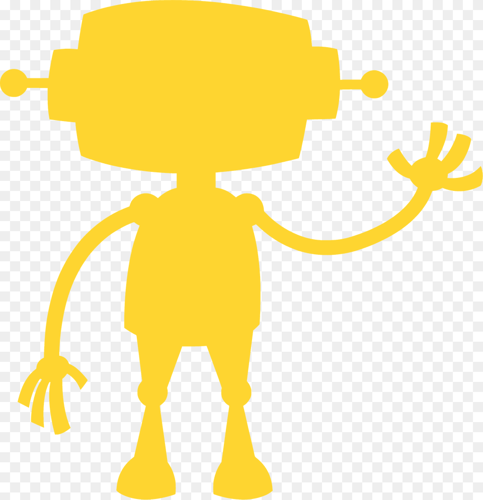 Robot Silhouette Free Transparent Png