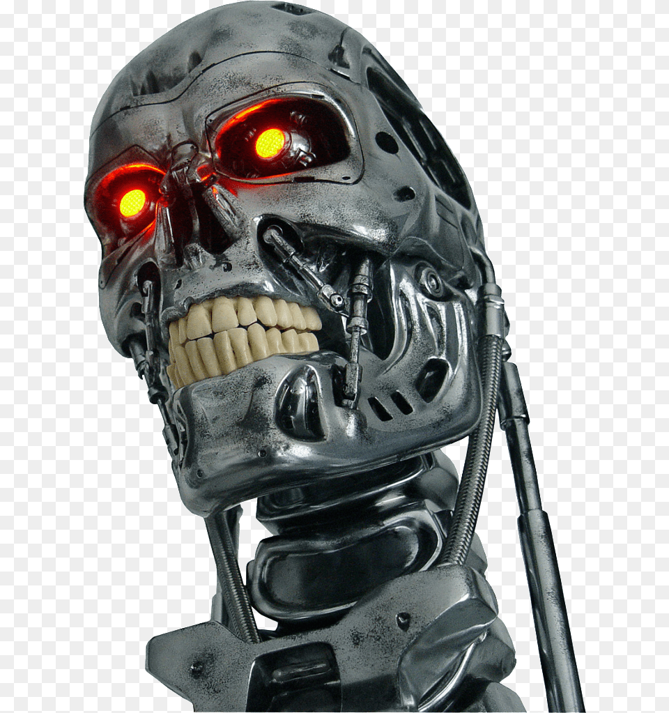 Robot Skull, Adult, Male, Man, Person Png Image