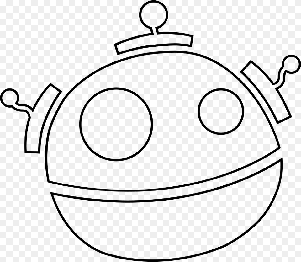 Robot Smiley, Pottery, Ammunition, Grenade, Weapon Png