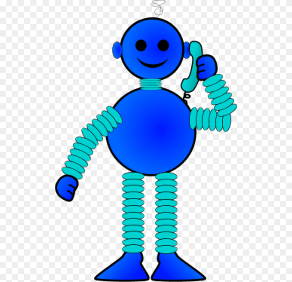 Robot Talking On Telephone Robot Body Art Clip, Baby, Person, Face, Head Free Png