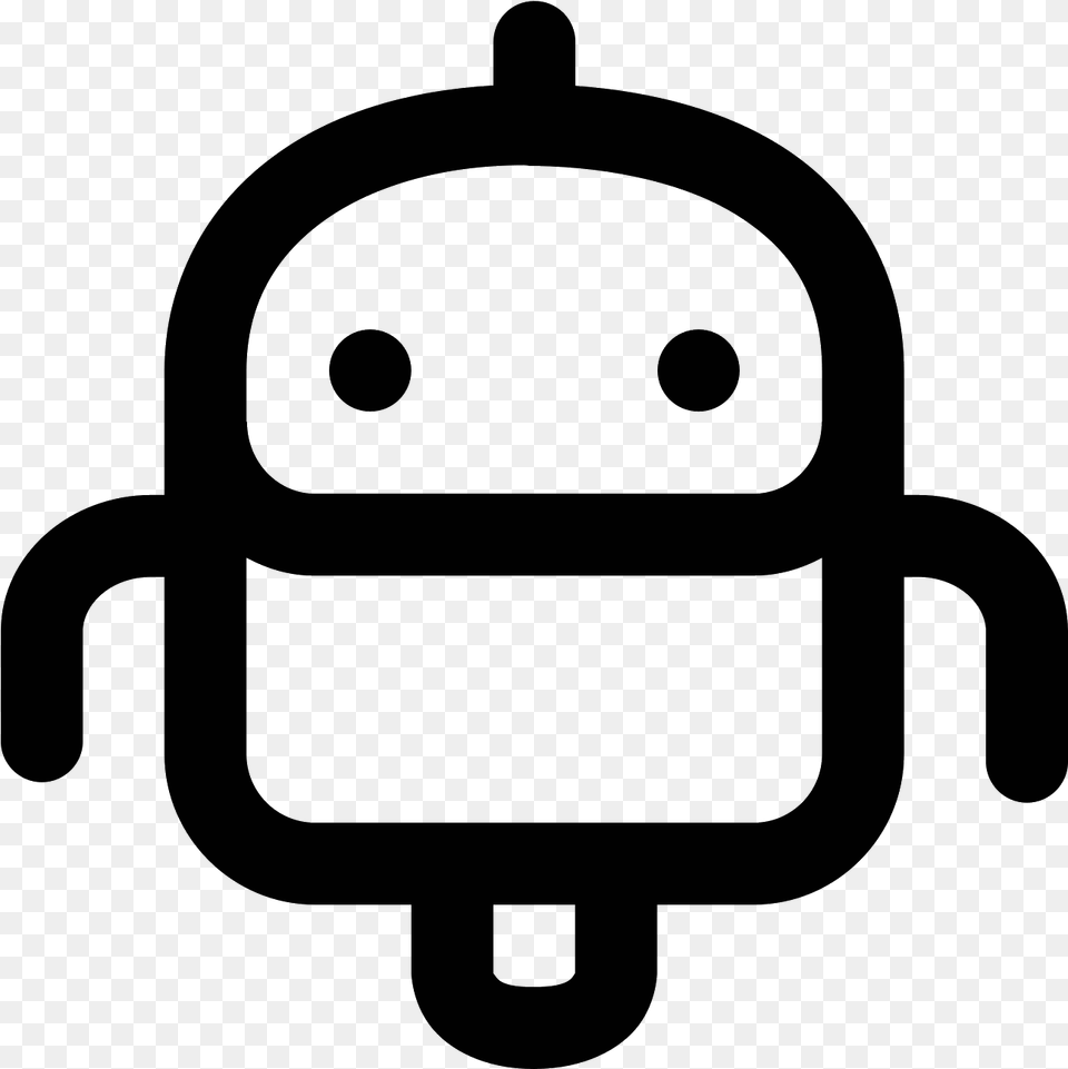 Robot Transparent Background Bot Icon, Gray Png