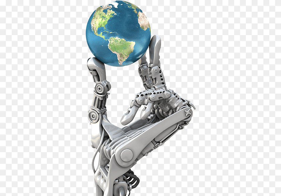 Robot Transparent Background Technology With No Background, Sphere, Astronomy, Outer Space, Person Free Png