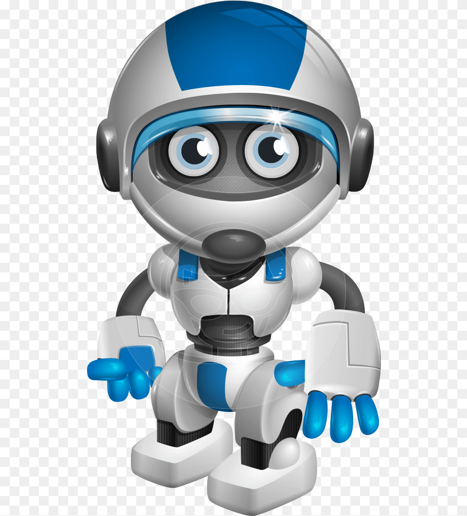 Robot Transparent Character Robot Cartoon Png Image