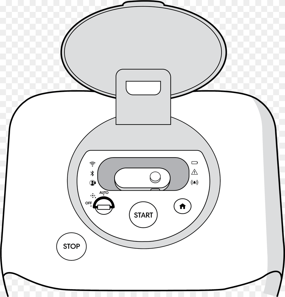 Robot Ui Illustration, Cd Player, Electronics Png