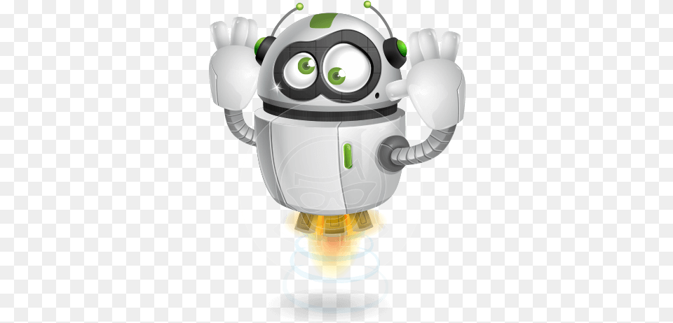 Robot Vector Cartoon Character Robot Vector Cartoon Robotics Summer Camp 2018, Appliance, Blow Dryer, Device, Electrical Device Free Png Download