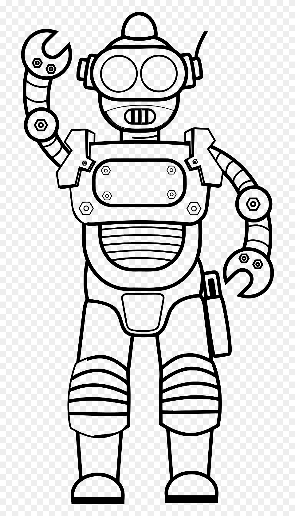 Robot Waving, Person Free Transparent Png