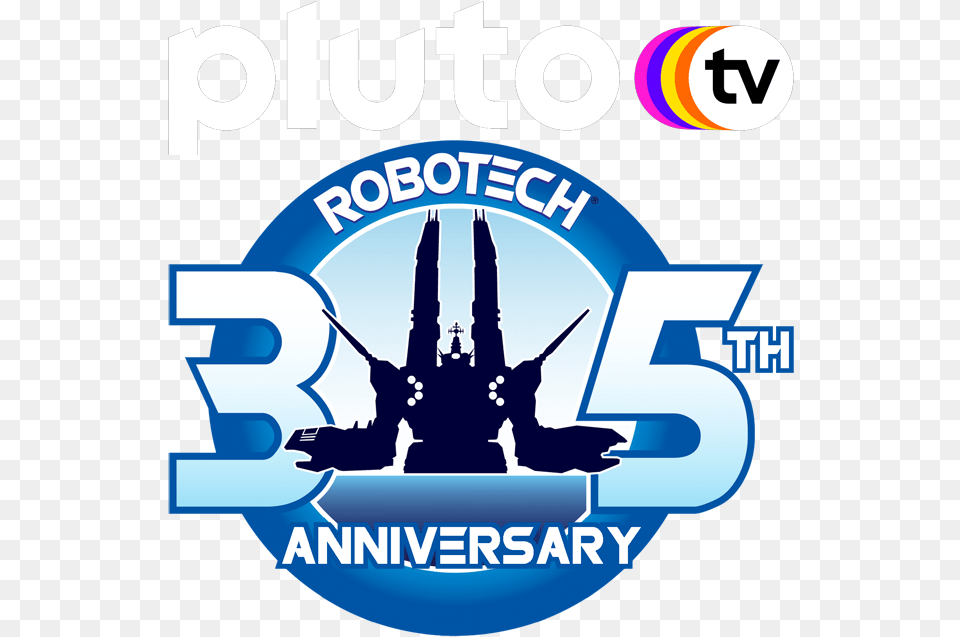 Robotech News 35th Anniversary Marathon Language, Advertisement, Poster, Logo Png