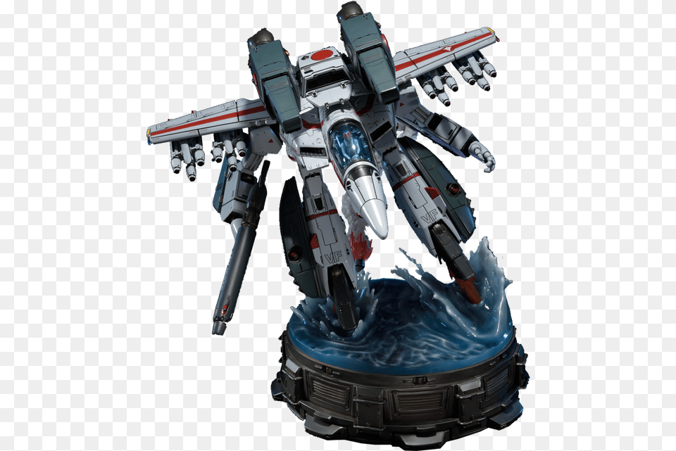 Robotech News New Footage Of Prime 1 Studiou0027s Vf 1j Fictional Character, Aircraft, Transportation, Vehicle, Spaceship Free Transparent Png