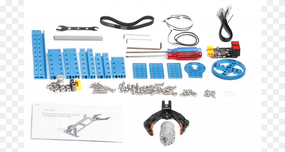Robotic Arm Add On Pack For Starter Robot Kit Makeblock Robotic Arm Add On Pack For Starter Robot, Device, Screwdriver, Tool Png