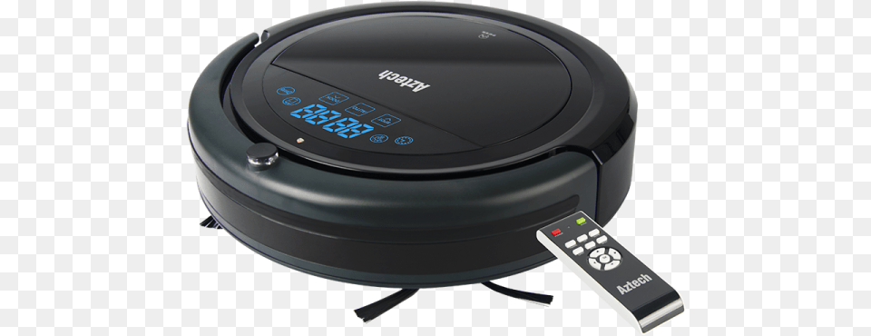 Robotic Vacuum Cleaner Aztech Smart Robotic Vacuum Cleaner, Appliance, Cooker, Device, Electrical Device Free Png Download