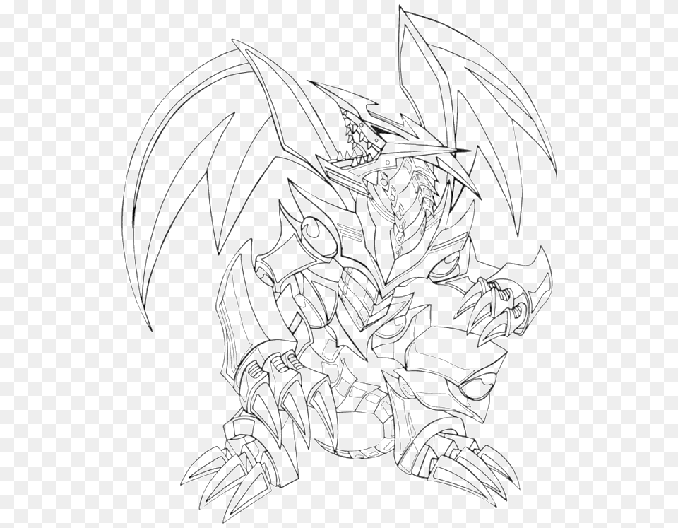 Robots Black Metal Dragon Coloring Pages Red Eyes Black Dragon Coloring Pages, Outdoors, Chandelier, Lamp, Nature Free Png Download