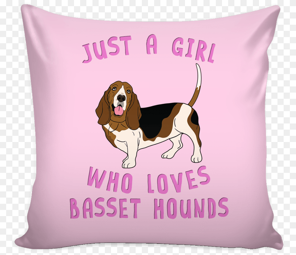 Robustcreative Dog Lover Pillow Cover Basset Hound, Animal, Canine, Cushion, Home Decor Free Png Download