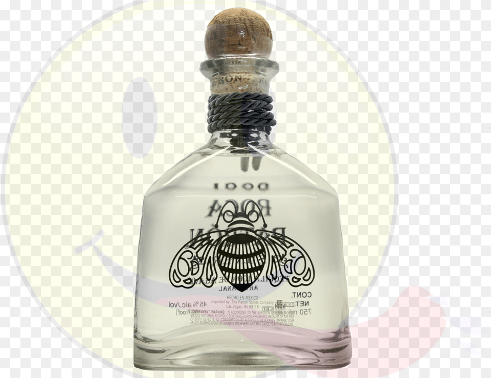 Roca Patron Silver Patron Roca Logo Patron Tequila, Alcohol, Beverage, Liquor, Bottle Free Transparent Png