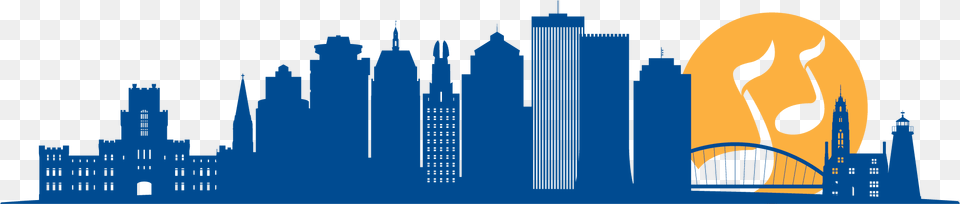 Rochester Ny Skyline, Architecture, Metropolis, High Rise, City Png Image