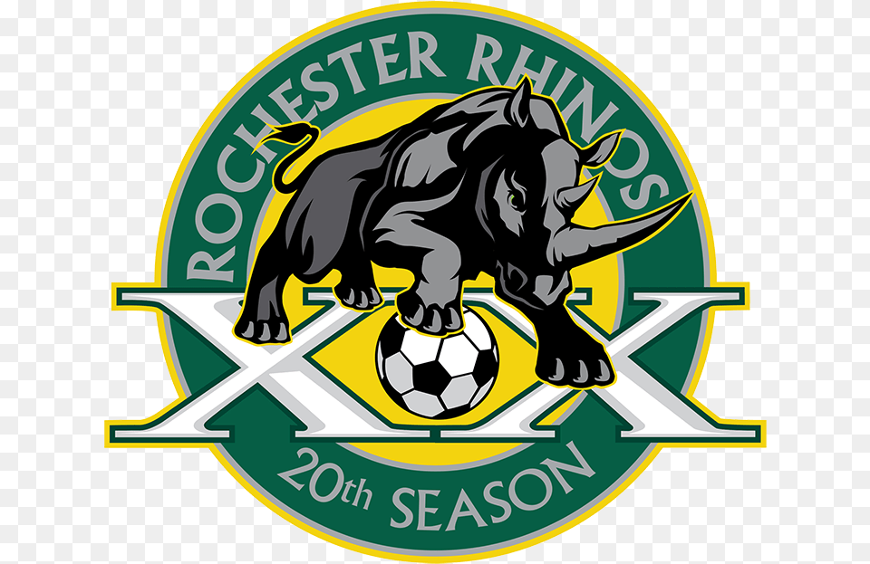 Rochester Rhinos Logo Rochester Rhinos, Ball, Football, Sport, Soccer Free Transparent Png