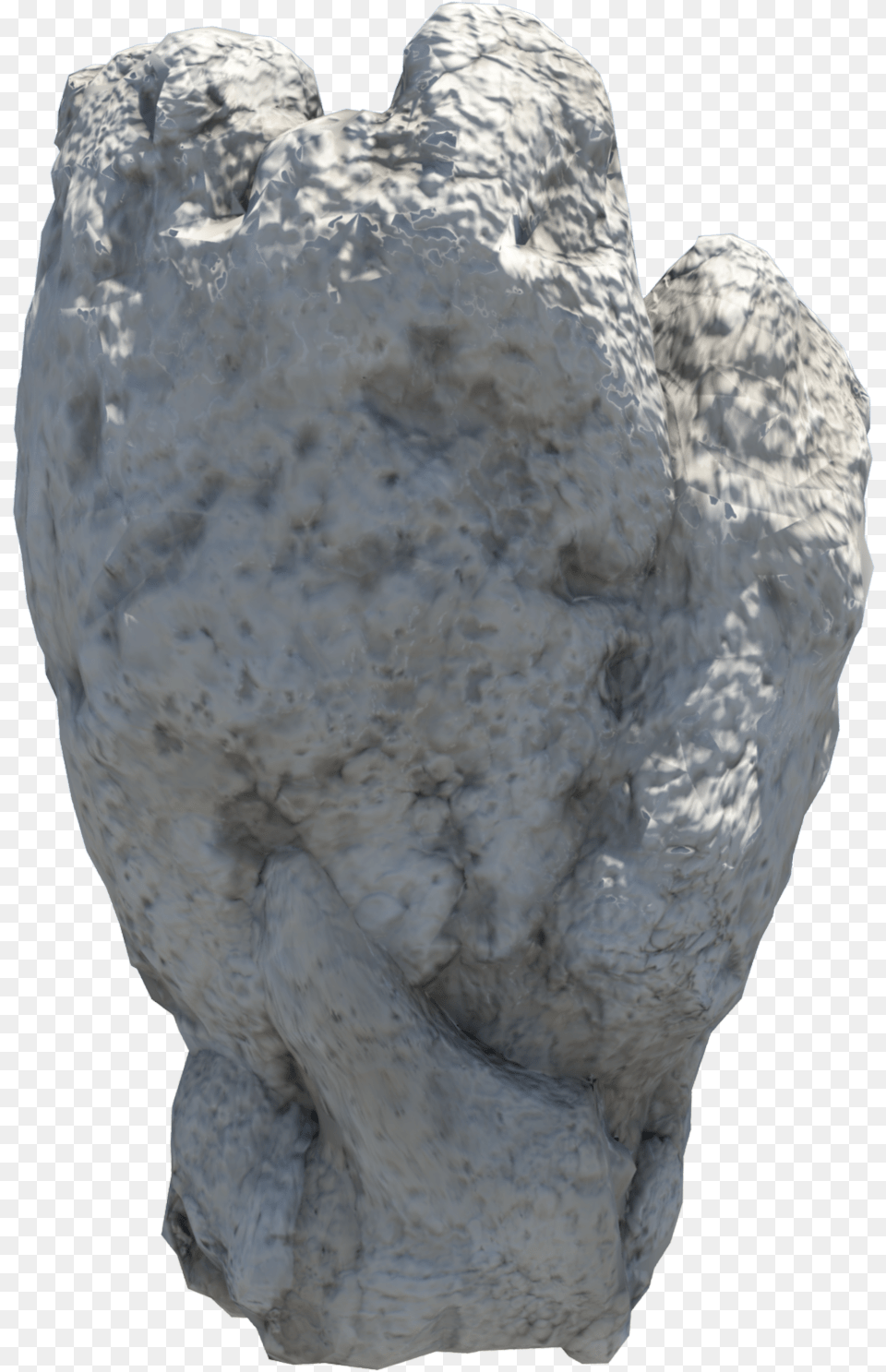 Rock 02 Render 1 Lou Poly Rock 02 Render 1 Lou Poly Statue, Limestone, Mineral, Adult, Crystal Free Png