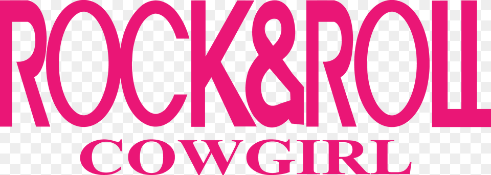 Rock And Roll Cowgirl Jeans Logo, Purple, Text Free Png Download