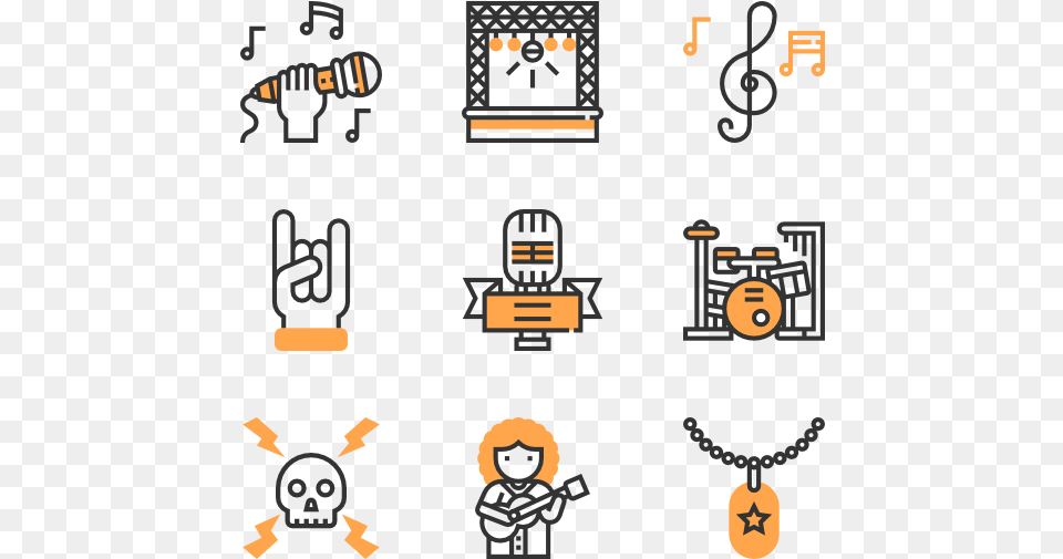 Rock And Roll Rock And Roll Bus Icons, Baby, Person Free Transparent Png