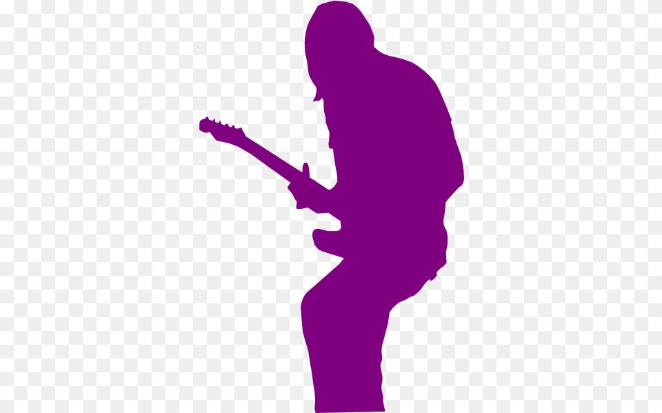 Rock Band Purple Clip Art Vector Clip Art Guitar Player, Musical Instrument, Guitarist, Leisure Activities, Music Png Image