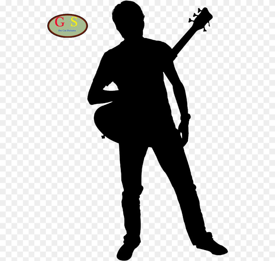 Rock Band Silhouette Musical Ensemble Clip Art Guitarist Silhouette, Adult, Male, Man, Person Png Image