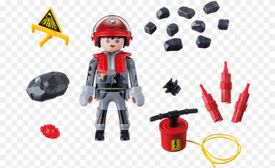Rock Blaster With Rubble, Helmet, Baby, Clothing, Hardhat Free Png