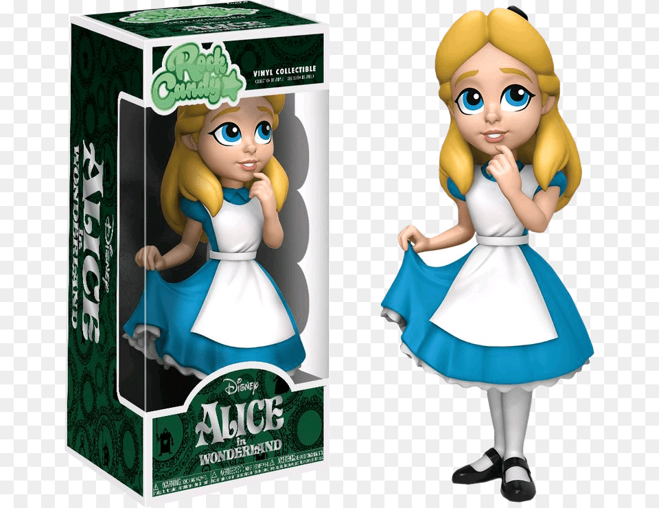 Rock Candy Funko Disney Download Rock Candy Funko Alice, Doll, Toy, Face, Head Free Png