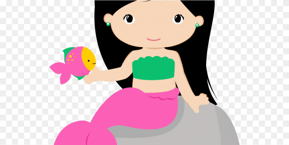 Rock Clipart Mermaid Mermaid Clipart, Doll, Toy, Baby, Person Png