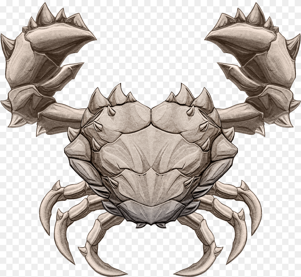 Rock Crab, Food, Seafood, Animal, Invertebrate Png Image