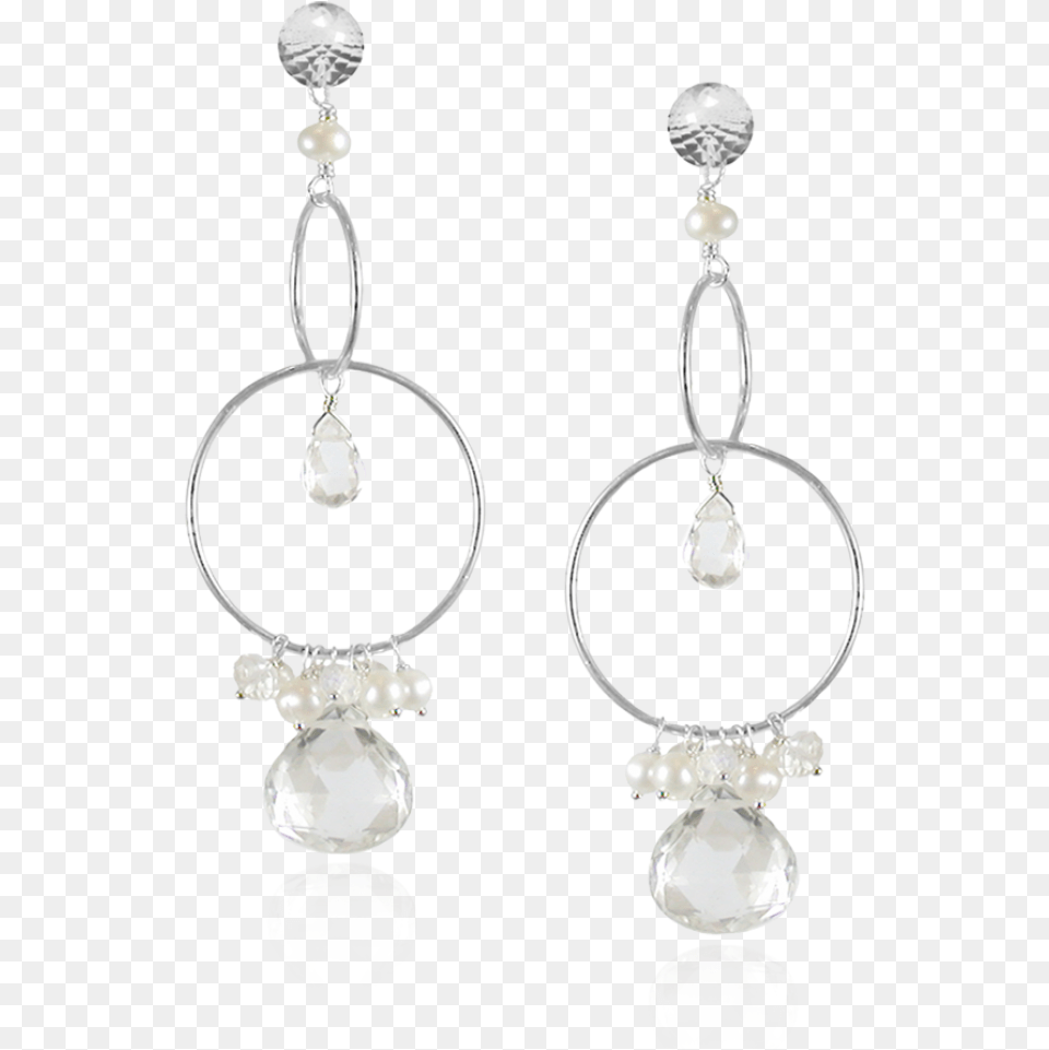 Rock Crystal Long Earrings Long Earrings, Accessories, Earring, Jewelry Free Transparent Png