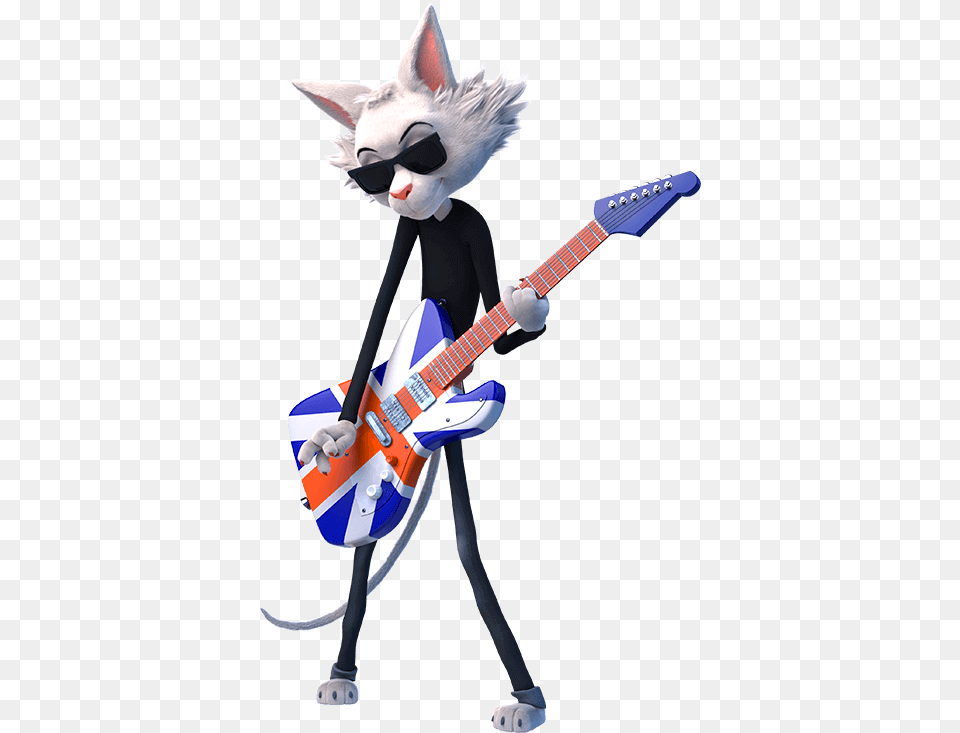 Rock Dog Wiki Rock Dog Cat, Guitar, Musical Instrument, Person Free Transparent Png