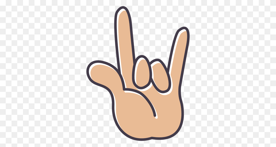 Rock Fingers Hand Cartoon, Body Part, Finger, Person, Smoke Pipe Free Transparent Png