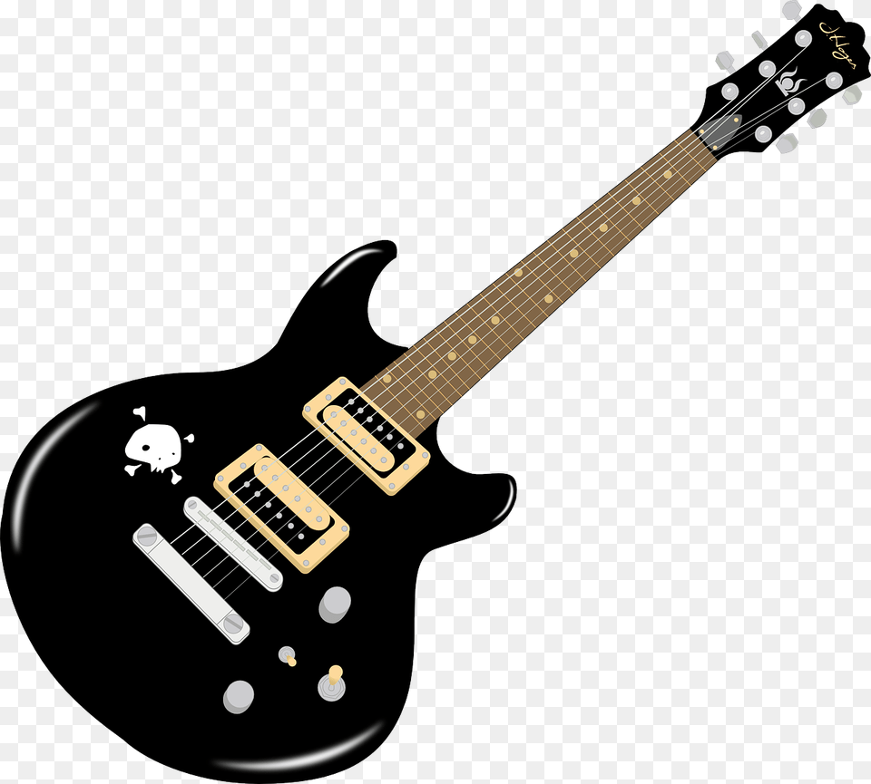 Rock Guitar Clip Art, Electric Guitar, Musical Instrument, Bass Guitar Png Image