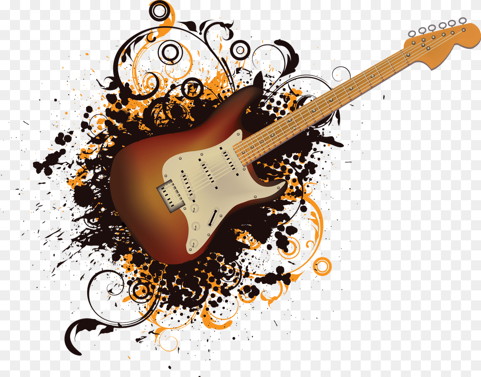 Rock Guitar Image Rock Guitar, Musical Instrument, Electric Guitar Free Transparent Png