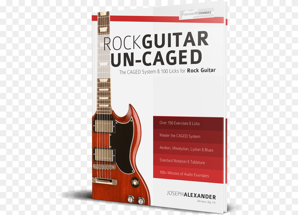 Rock Guitar Un Caged Caged System And 100 Licks For Rock Guitar, Musical Instrument, Electric Guitar Free Transparent Png