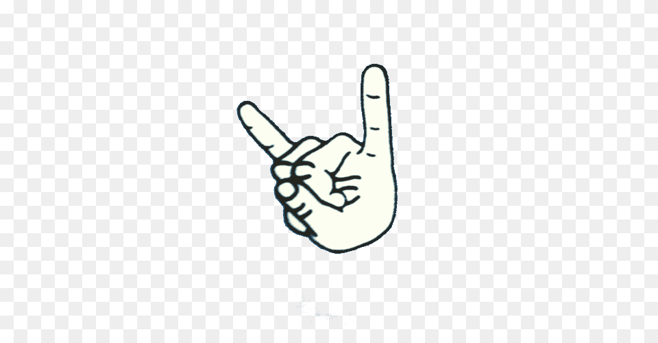 Rock Hands Tumblr Grunge Sticker Freetoedit Freetoedit, Body Part, Finger, Hand, Person Free Png Download