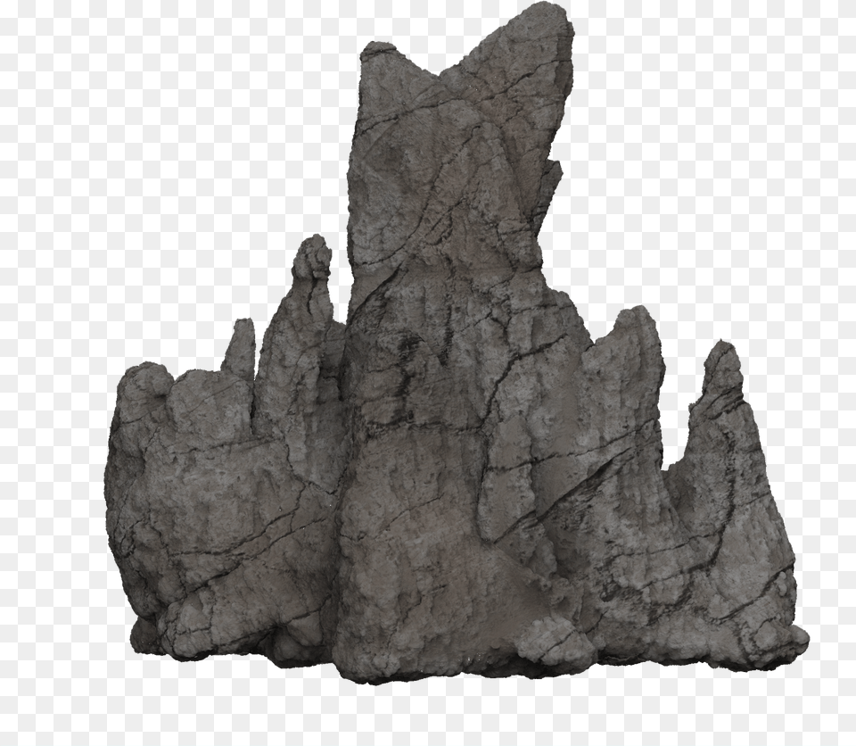 Rock High Poly 01 Ren3 Outcrop, Archaeology, Mineral, Cliff, Nature Free Transparent Png