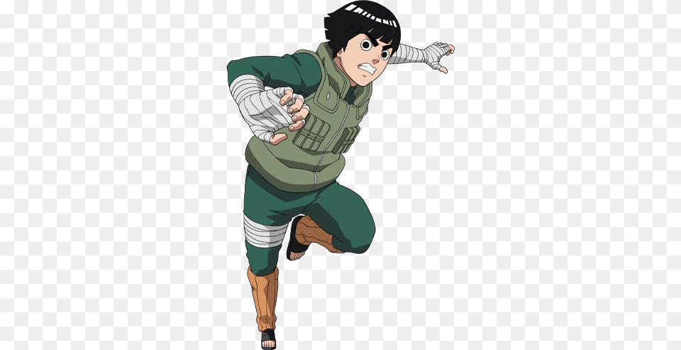 Rock Lee, Book, Comics, Publication, Boy Free Transparent Png